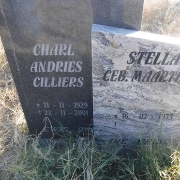 CILLIERS Charl Andries 1929-2001 &amp; Stella MAARTENS 1933-