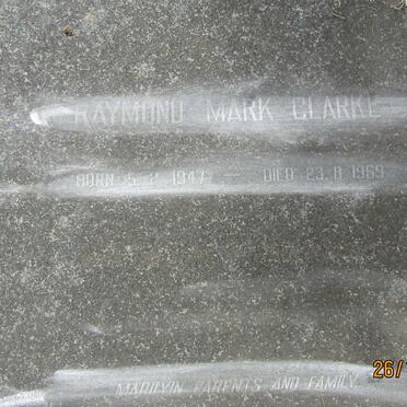 CLARKE Raymond Mark 1947-1969