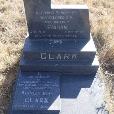 CLARK Stanley John 1936-2016 :: CLARK Graham 1961-1980