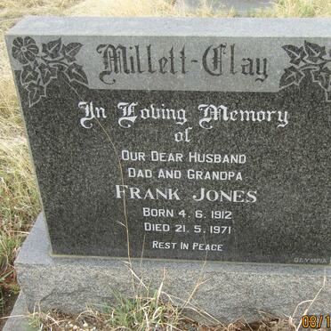 CLAY Frank Jones, MILLETT 1912-1971