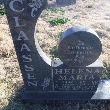 CLAASSEN Helena Maria 1947-1999