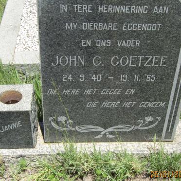 COETZEE John C. 1940-1965
