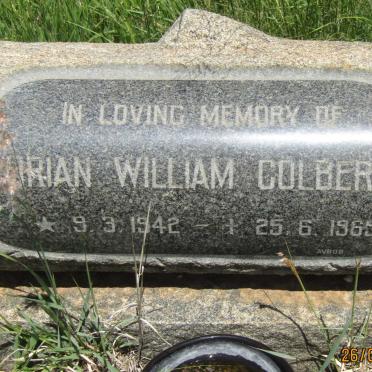 COLBERT Brian William 1942-1965