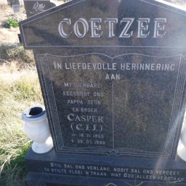 COETZEE C.J.J. 1963-1999