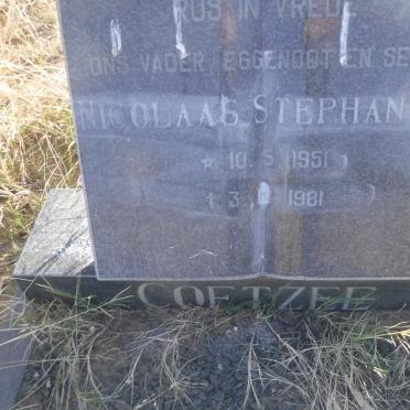 COETZEE Nicolaas Stephanus 1951-1981