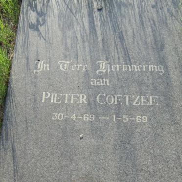 COETZEE Pieter 1969-1969