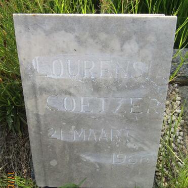 COETZER Lourensia 1966-1966