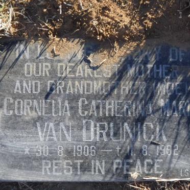 DRUNICK Cornelia Catherina Maria, van 1906-1992