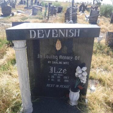 DEVENISH Ilze nee MANS 1967-1991