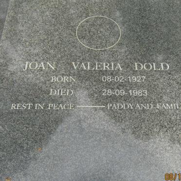 DOLD  Joan Valeria 1927-1983