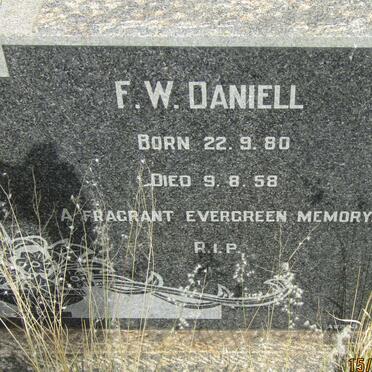 DANIELL F.W. 1880-1958