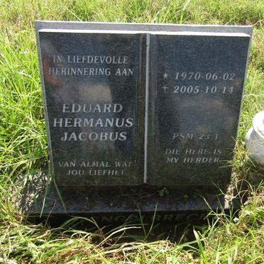ENGELBRECHT Eduard Hermanus Jacobus 1970-2005