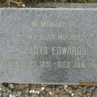 EDWARDS Gladys 1891-1969