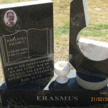 ERASMUS Johannes Jacobus 1959-2007