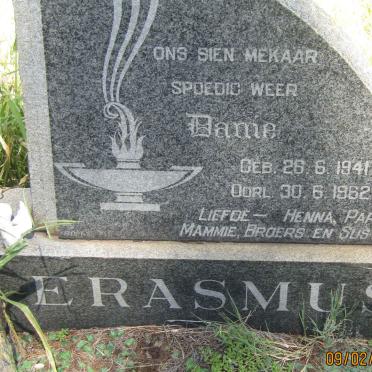 ERASMUS Danie 1941-1962