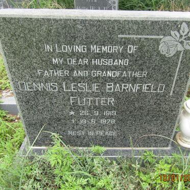 FUTTER Dennis Leslie Barnfield 1919-1978
