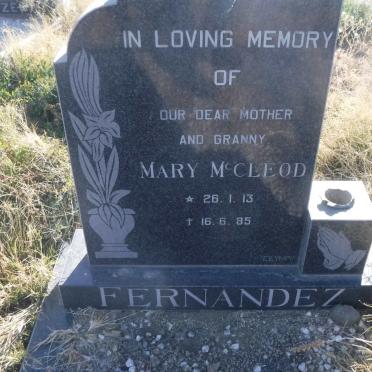 FERNANDEZ Mary McLeod 1913-1985