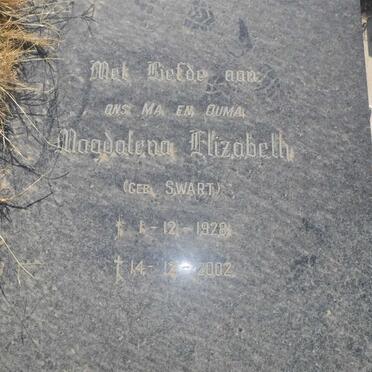 FOURIE Edward Timotheus 1908-1987 &amp; Magdalena Elizabeth SWART 1928-2002