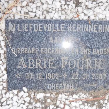FOURIE Frans 1932-1988 &amp; Joey 1934-1987 :: FOURIE Abrie 1969-2007