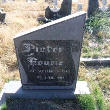 FOURIE Pieter 1945-1984