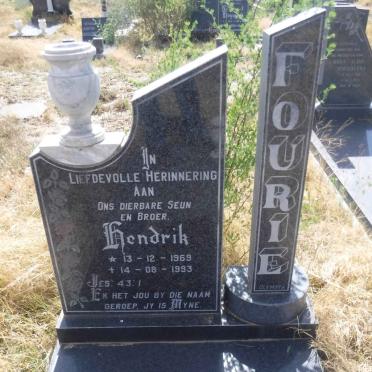 FOURIE Hendrik 1969-1993