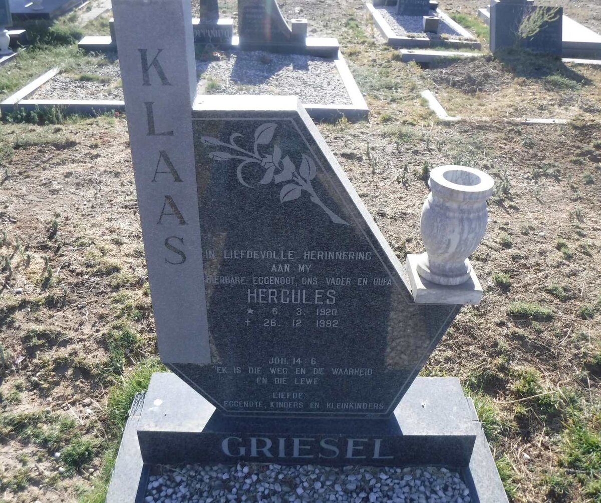 GRIESEL Hercules 1920-1992