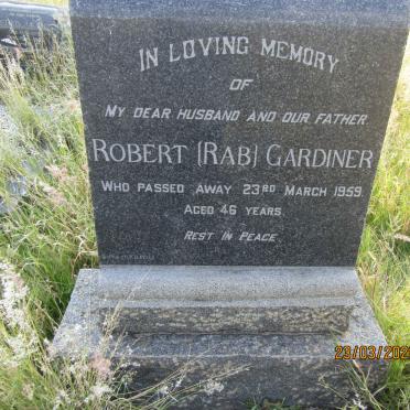 GARDINER Robert -1959 -