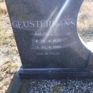 GEUSTERMANS Gustie 1935-1980
