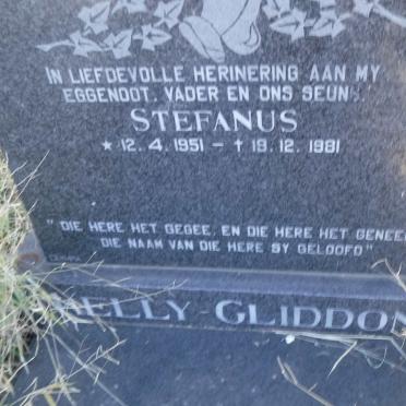 GLIDDON Stefanus, KELLY 1951-1981