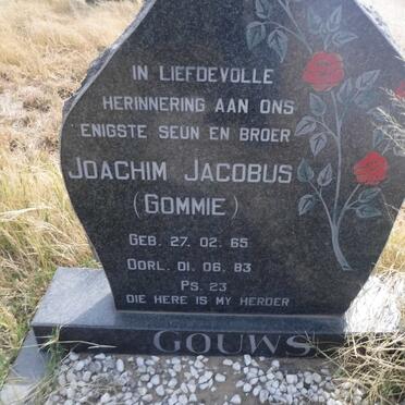 GOUWS Joachim Jacobus 1965-1983