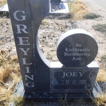 GREYLING Joey 1908-1988