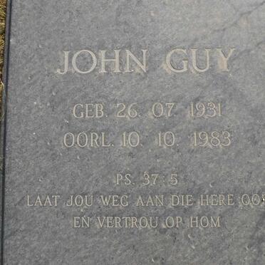 GUY John 1931-1983