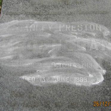 GEOGHEGAN Stanley Preston 1919-1989