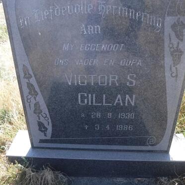 GILLAN Victor S. 1930-1986
