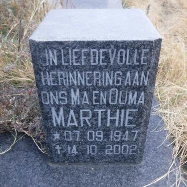GROBLER Hennie 1948-1991 &amp; Marthie 1947-2002