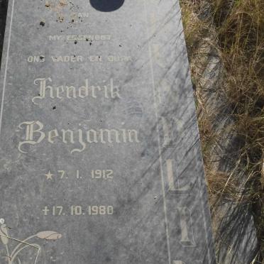 GRUNDLING Hendrik Benjamin 1912-1980