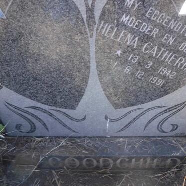 GOODCHILD Helena Catherina 1942-1991