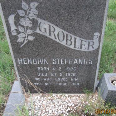 GROBLER Hendrik Stephanus 1926-1976