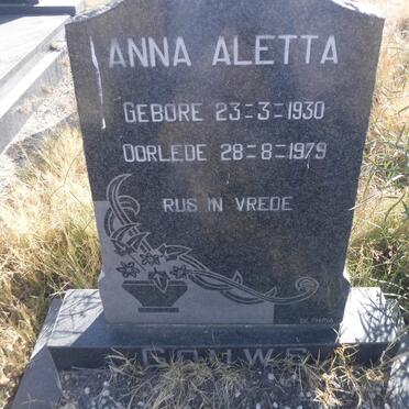 GOUWS Anna Aletta 1930-1979
