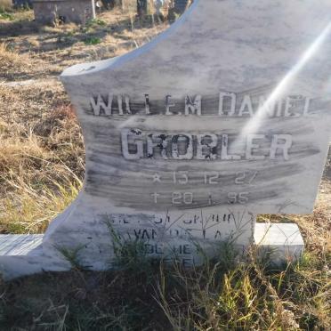 GROBLER Willem Daniel 1927-1995