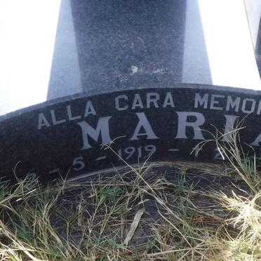 GAMBALE Pasqualino 1917-1992 &amp; Maria 1919-1995