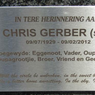 GERBER Chris 1929-2012 :: GERBER Magda 1955-1965 