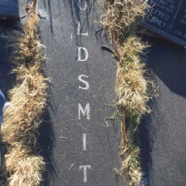 GOLDSMITH Alfred Carey 1924-1994 &amp; Sophia Maria 1915-1997