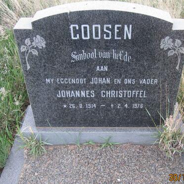 GOOSEN Johannes Christoffel 1914-1976
