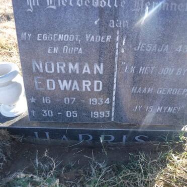 HARRIS Norman Edward 1934-1993