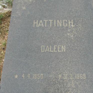 HATTINGH Daleen 1950-1969