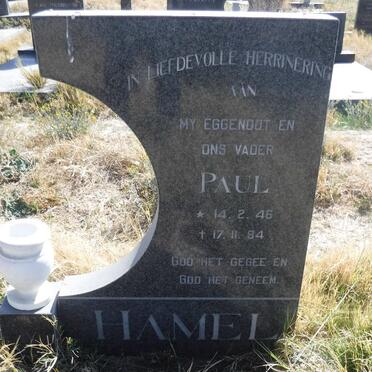HAMEL Paul 1946-1984