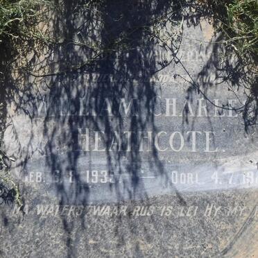 HEATHCOTE William Charles 1939-1988