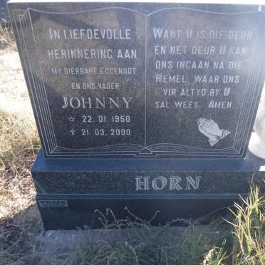 HORN Johnny 1950-2000