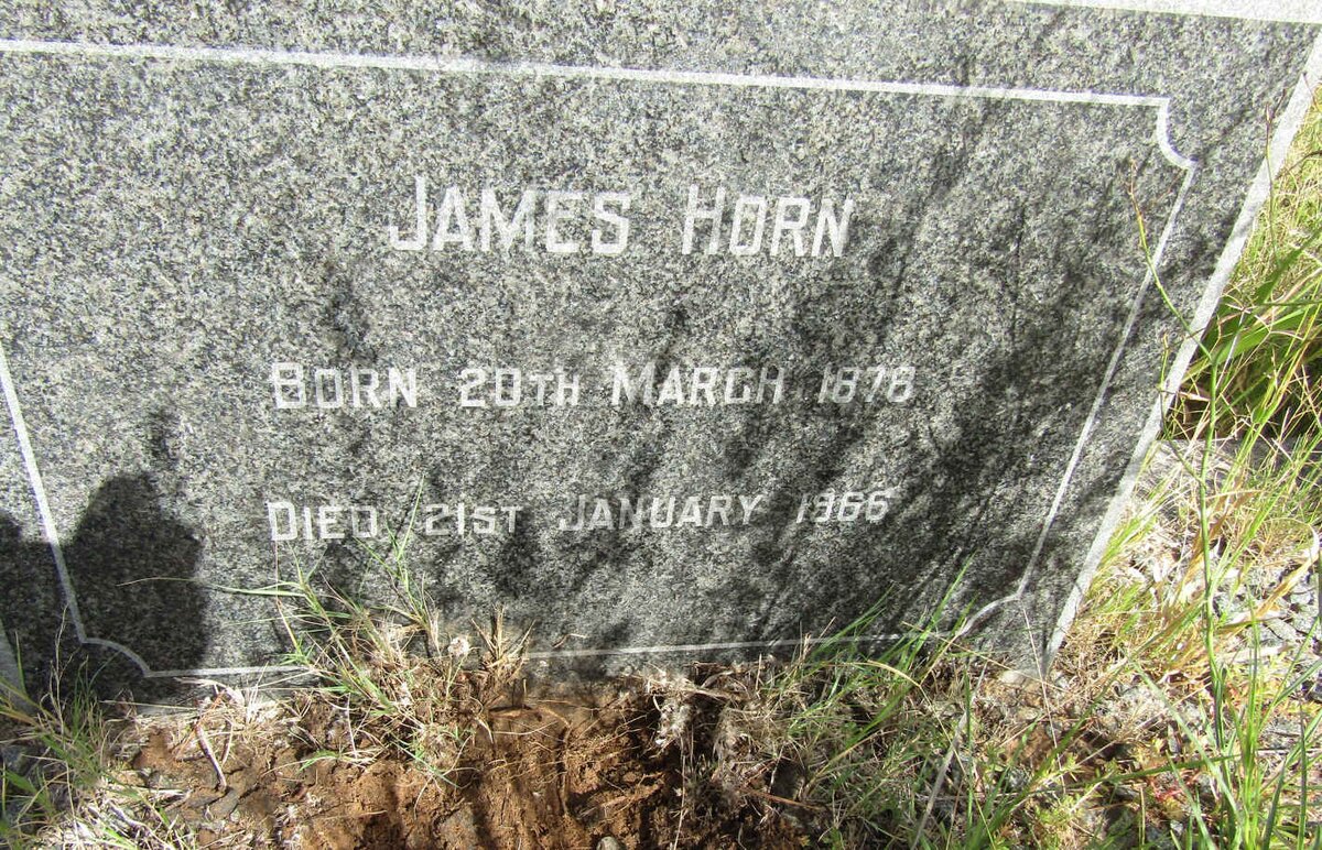 HORN James 1878-1966